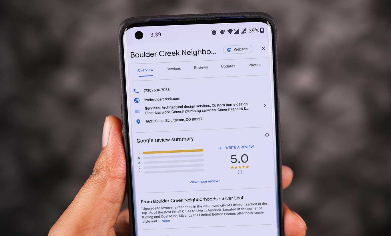 android-phone-screen-showing-regional-google-business-profile-with-reviews